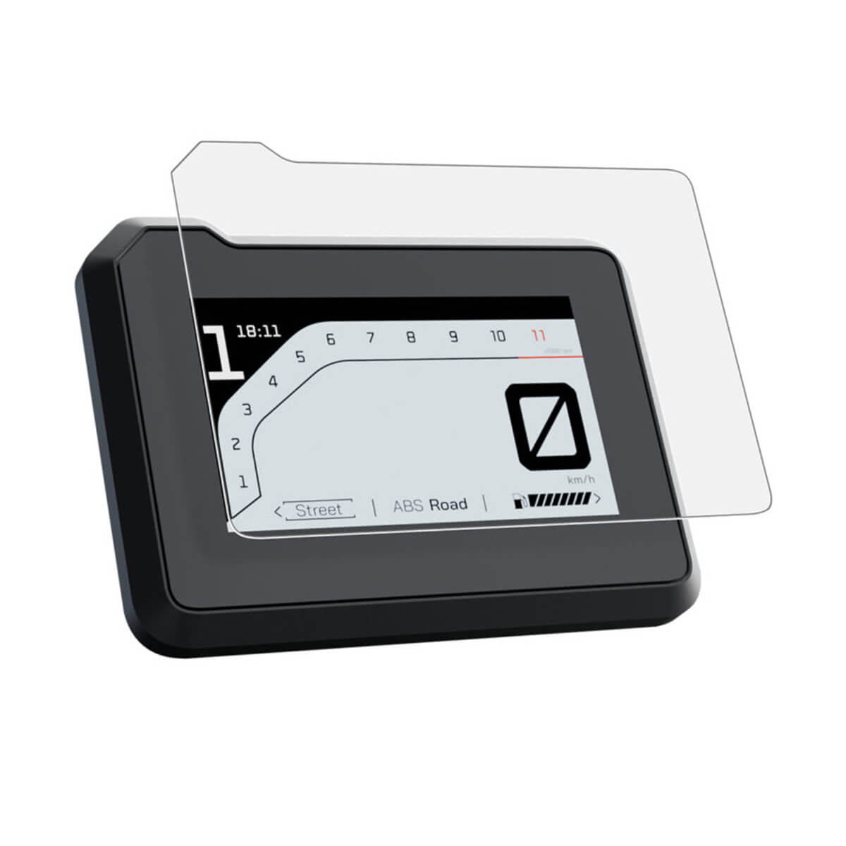 Hornet 750 Pellicola Protettiva NANO GLASS Per Schermo Cruscotto KTM Duke 690 E 790 - Trasparente, Antigraffio Ktm 790 - Foto 11