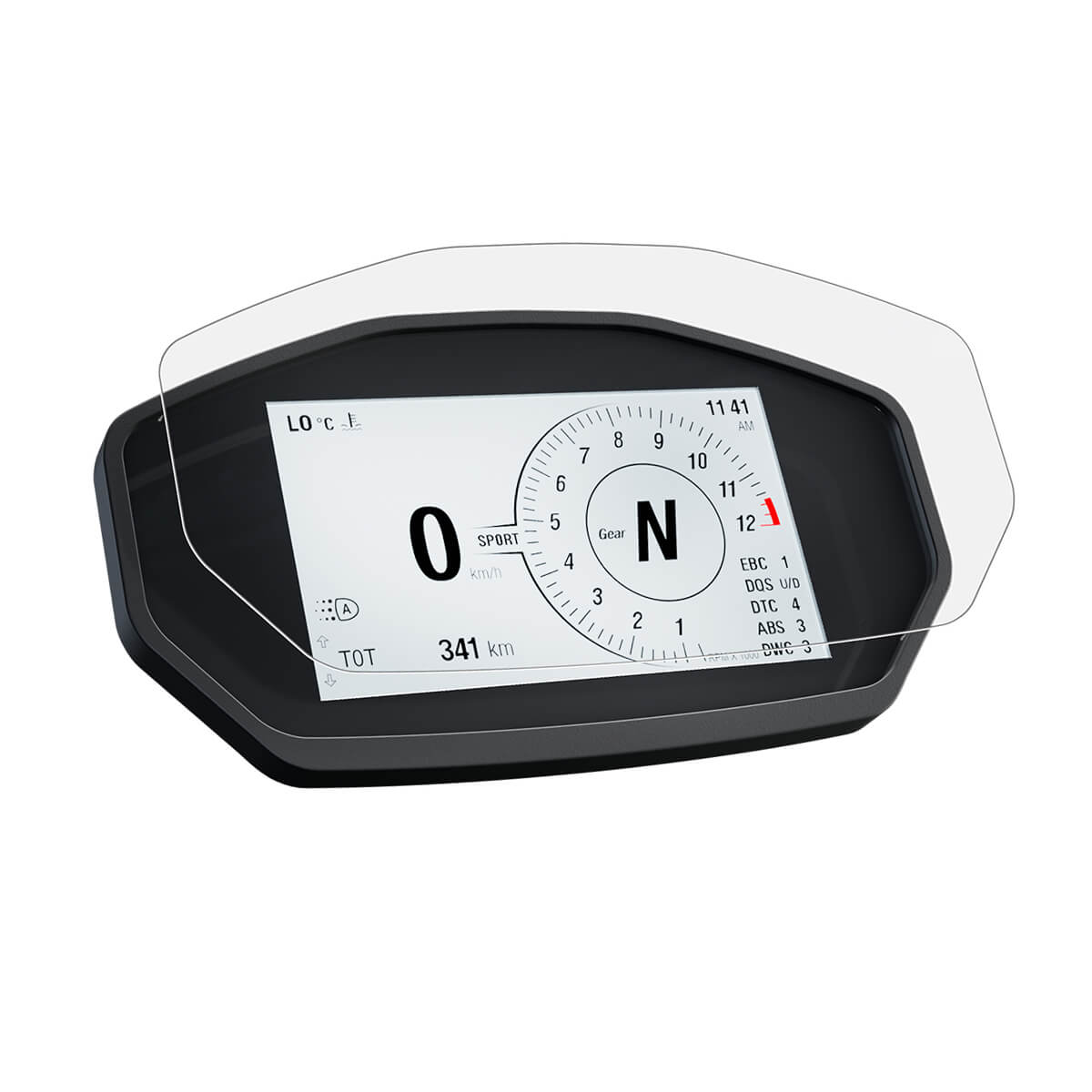 Pellicola Protettiva Display Ducati Supersport 900 - Nano Glass 9H, Antigraffio E Antiriflesso - Foto 5