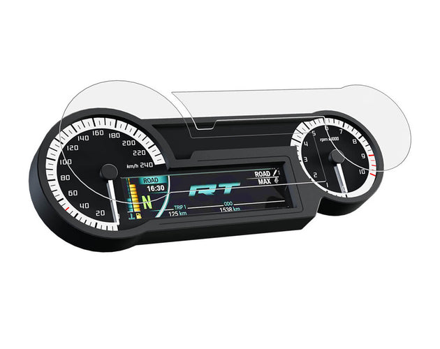 Mogico BMW R 1200 RT 2014-2018 Motorcycle Nano Glass Dashboard Screen Protector Kit