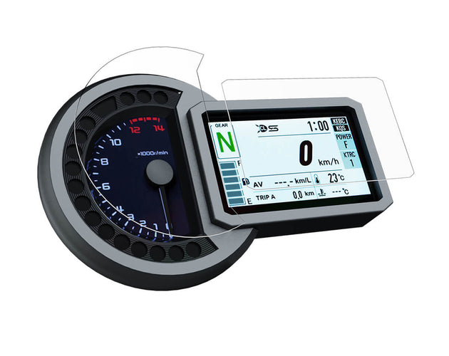 Mogico Kawasaki H2 2020+ Motorcycle Nano Glass Dashboard Screen Protector Kit