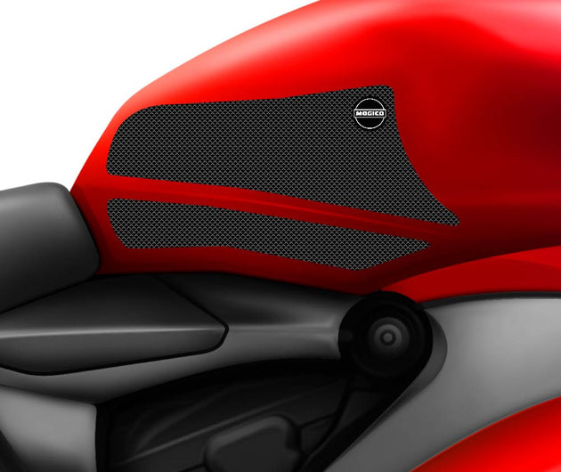 Mogico Ducati Panigale 1199 2012-2014 Tank Grips / Motorcycle Anti-slip Pads / Traction Non-Slip Mats Fuel Tank Protection