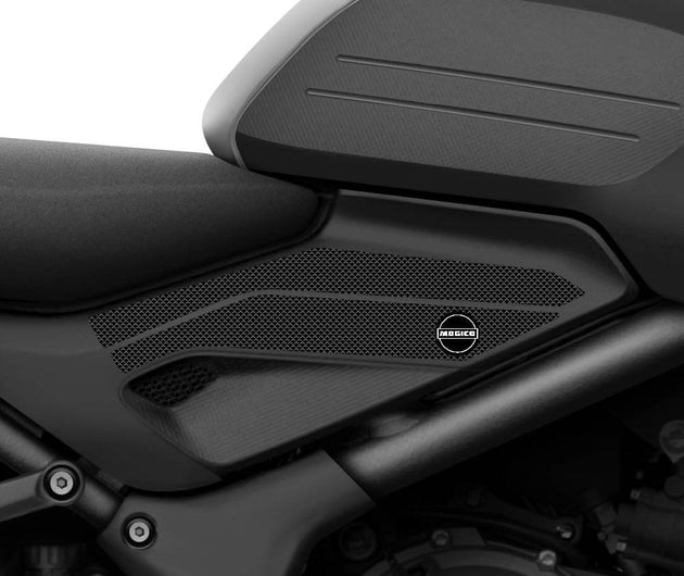 Mogico Triumph Trident 660 (2021+) Tank Grips / Motorcycle Anti-slip Pads / Traction Non-Slip Mats Fuel Tank Protection