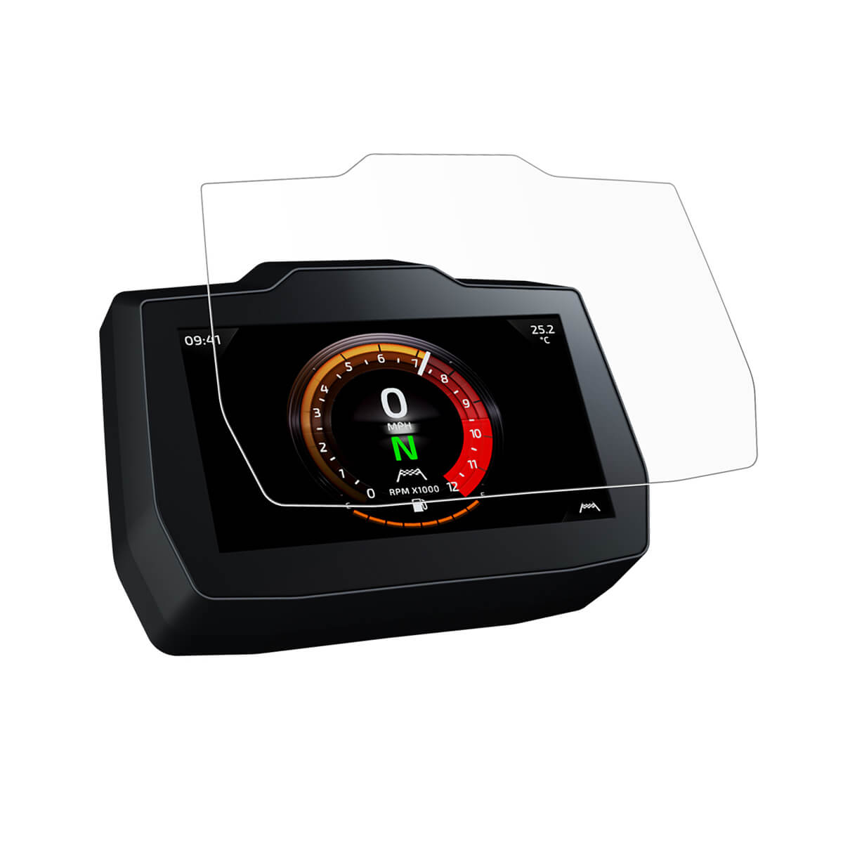 Mogico Triumph Tiger 900 Rally (Pro) 2024+ Motorcycle Nano Glass Dashboard Screen Protector Kit
