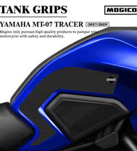 Mogico Yamaha MT-07 Tracer 2017-2019 Tank Grips / Motorcycle Anti-slip Pads / Traction Non-Slip Mats Fuel Tank Protection