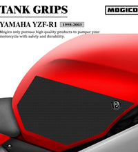 Mogico Yamaha YZF-R1 1998-2003 Tank Grips / Motorcycle Anti-slip Pads / Traction Non-Slip Mats Fuel Tank Protection