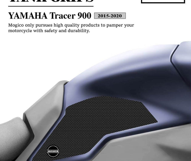 Mogico Yamaha Tracer 900/GT 2015-2020 Tank Grips / Motorcycle Anti-slip Pads / Traction Non-Slip Mats Fuel Tank Protection